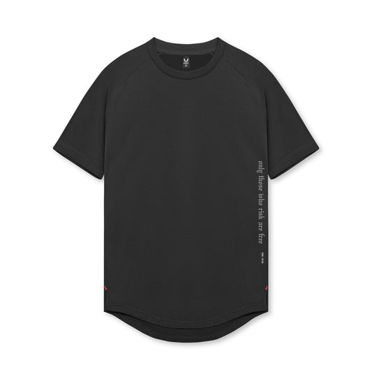 0716. Core Mesh Established Tee - Black | ASRV