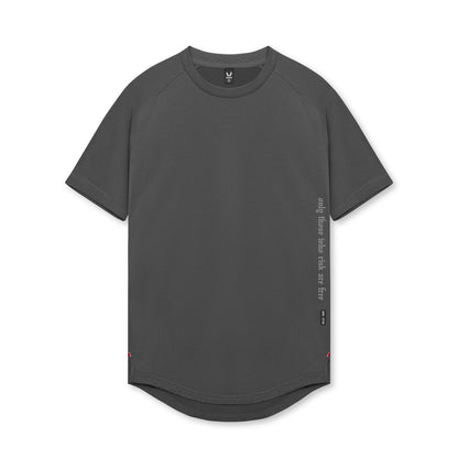 0716. Core Mesh Established Tee - Space Grey | ASRV