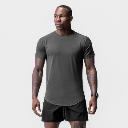 0716. Core Mesh Established Tee - Space Grey | ASRV