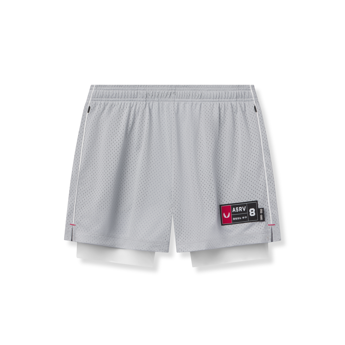 0991. Ion-Mesh 5" Liner Short - Slate Grey | ASRV