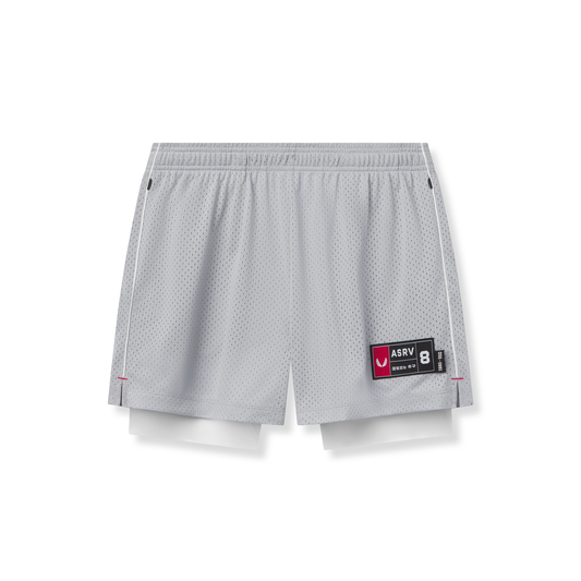 0991. Ion-Mesh 5" Liner Short - Slate Grey | ASRV