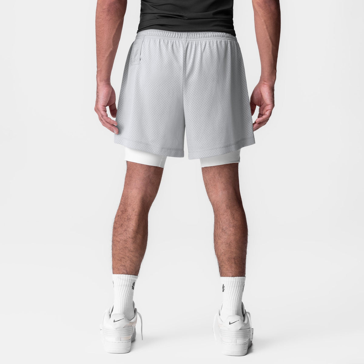 0991. Ion-Mesh 5" Liner Short - Slate Grey | ASRV