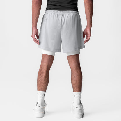 0991. Ion-Mesh 5" Liner Short - Slate Grey | ASRV