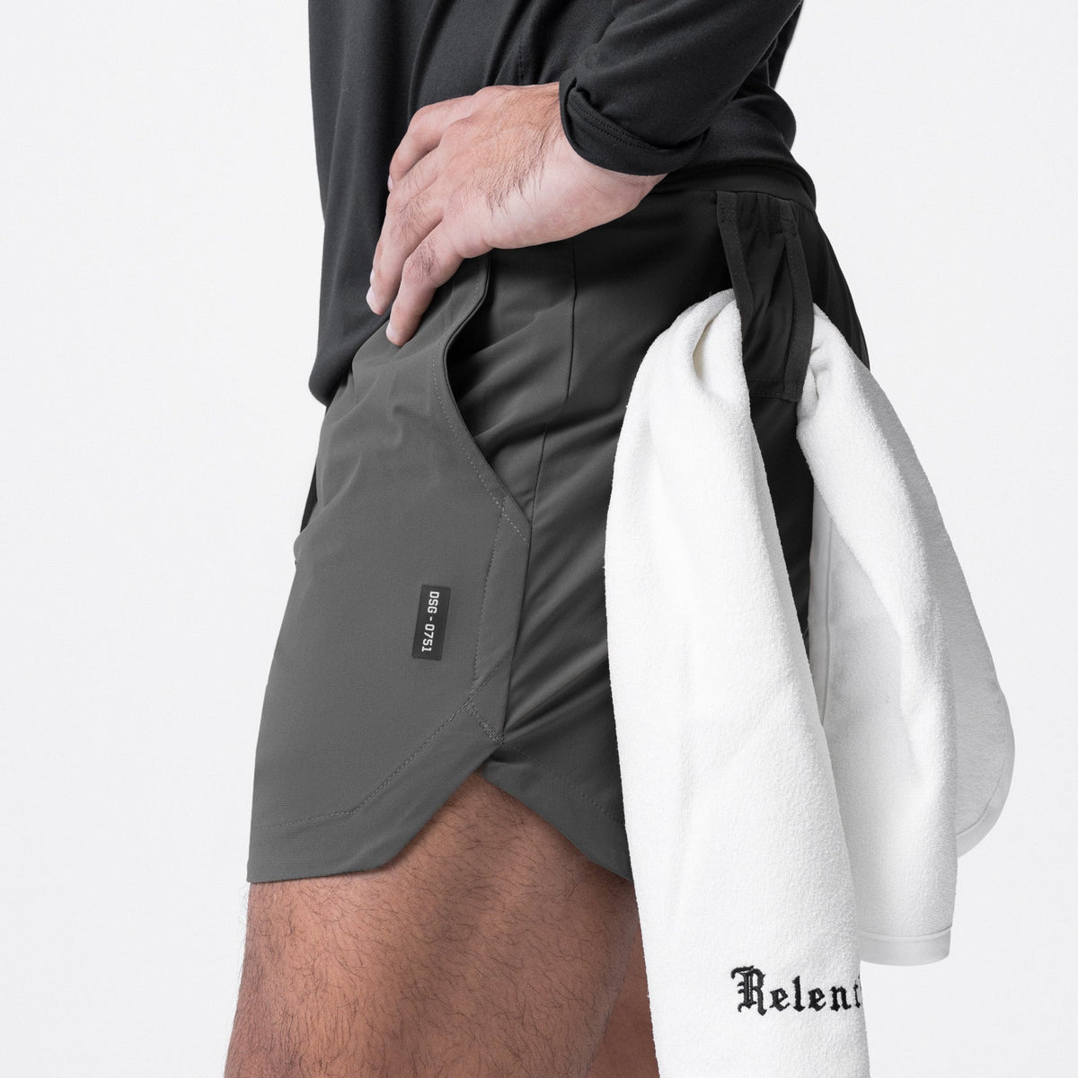 0751. Tetra-Lite® 5" Linerless Short - Space Grey "Wings" | ASRV
