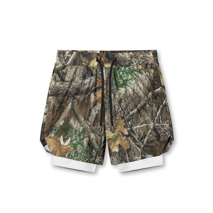 0866. Tetra-Lite® 7" Liner Short - Realtree® Camo / White / White "Win | ASRV