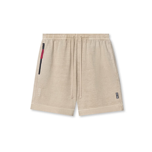 0782. Tech Essential™ Sweat Short - Faded Beige | ASRV