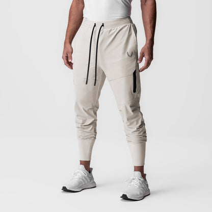 0690. Tetra-Lite® Tech High Rib Jogger - Stone "Wings" | ASRV