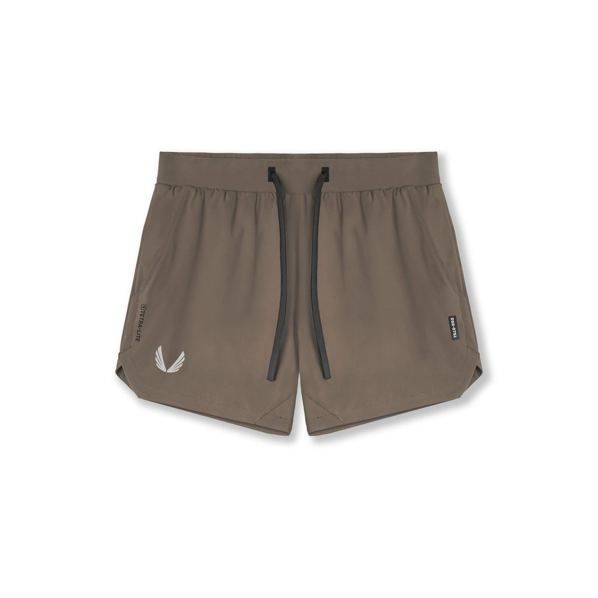 0751. Tetra-Lite® 5" Linerless Short - Deep Taupe "Wings" | ASRV
