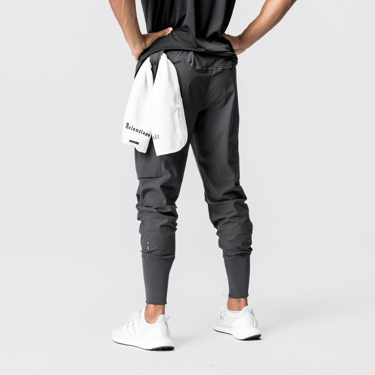 0827. Tetra-Lite® Inlay Pocket High Rib Jogger - Space Grey | ASRV