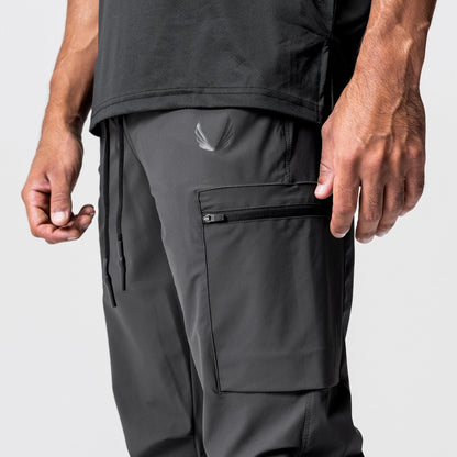 0827. Tetra-Lite® Inlay Pocket High Rib Jogger - Space Grey | ASRV