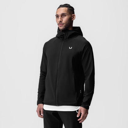 0943. Performance Fleece Zip Hoodie - Black | ASRV
