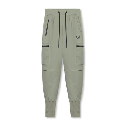 0827. Tetra-Lite® Inlay Pocket High Rib Jogger - Sage | ASRV