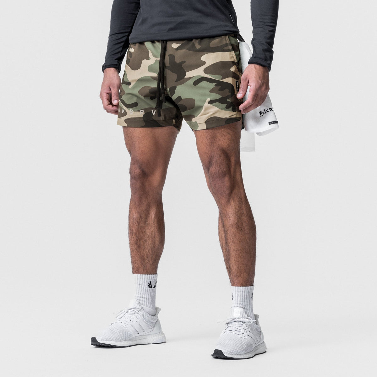 0751. Tetra-Lite® 5" Linerless Short - Woodland Camo "Classic" | ASRV