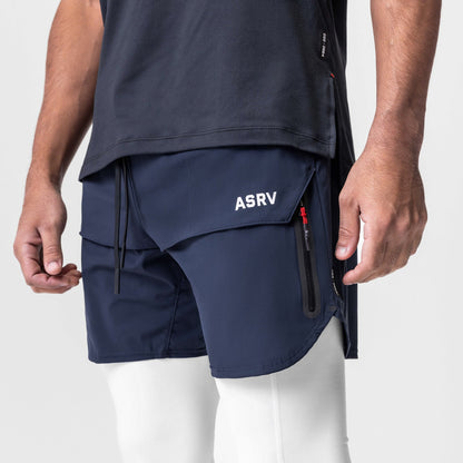 0689. Tetra-Lite® 7" Tech Short - Navy | ASRV