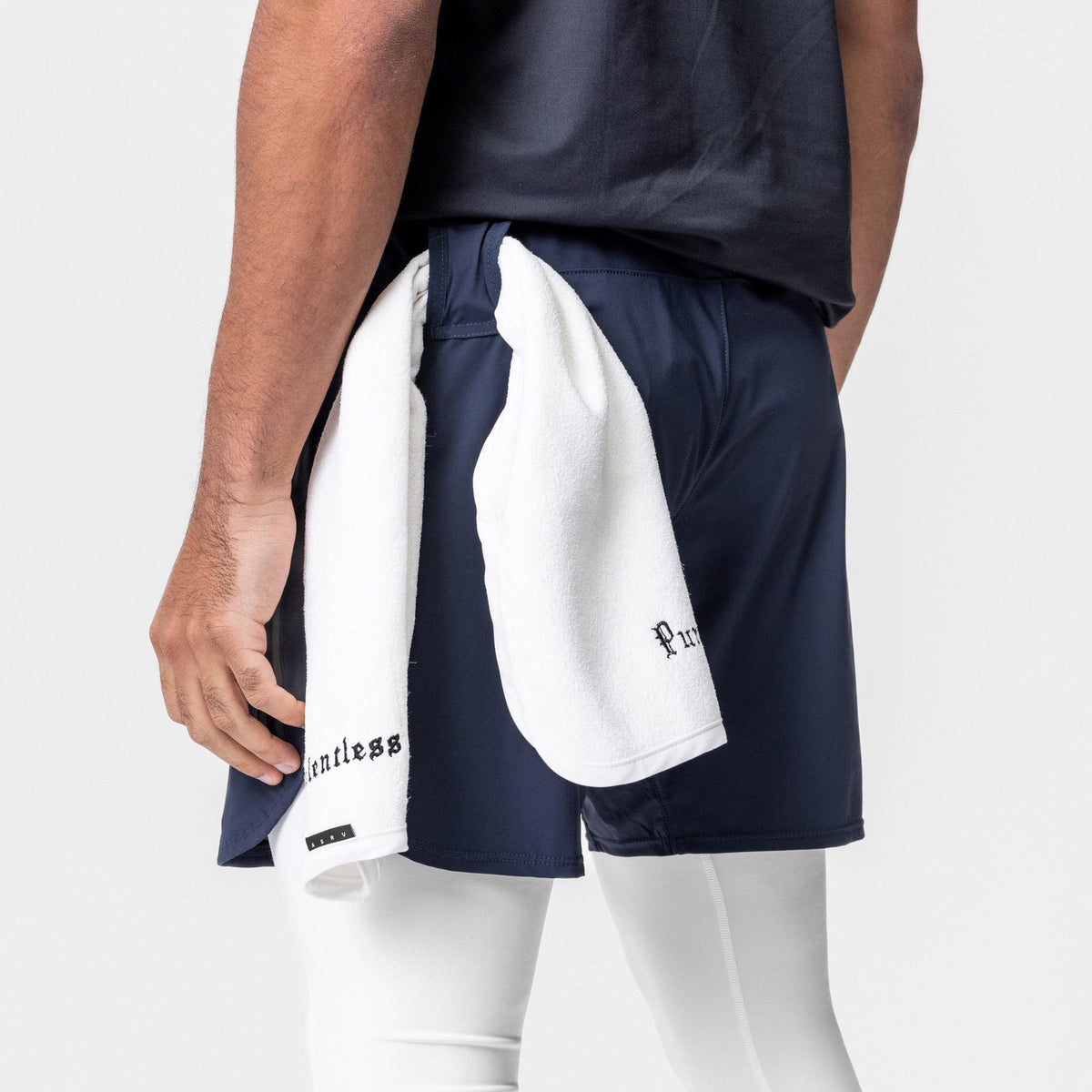 0689. Tetra-Lite® 7" Tech Short - Navy | ASRV