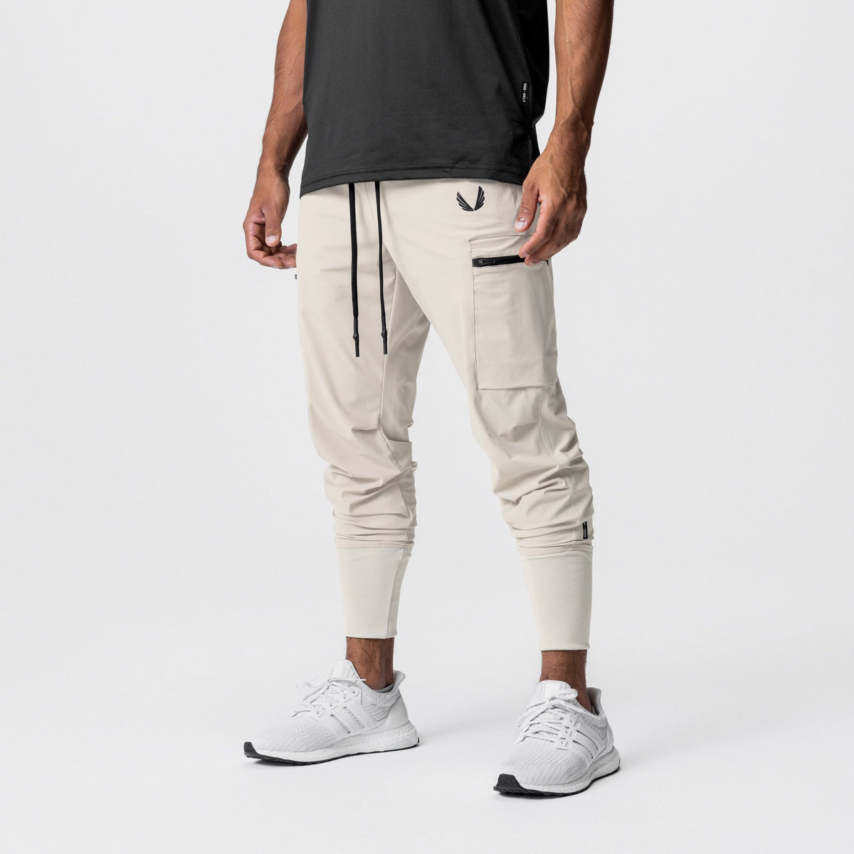 0698. Tetra-Lite® Inlay Pocket High Rib Jogger - Sand Smoke | ASRV