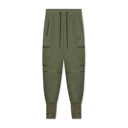 0698. Tetra-Lite® Inlay Pocket High Rib Jogger - Olive | ASRV