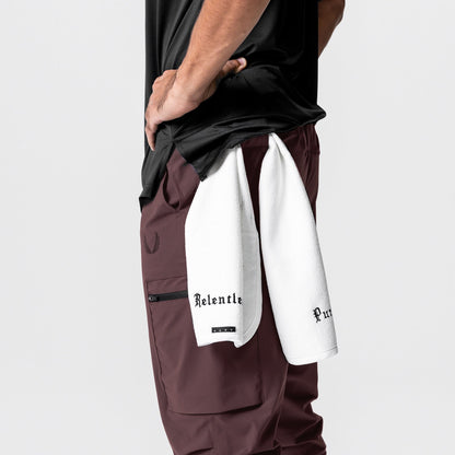 0698. Tetra-Lite® Inlay Pocket High Rib Jogger - Plum | ASRV