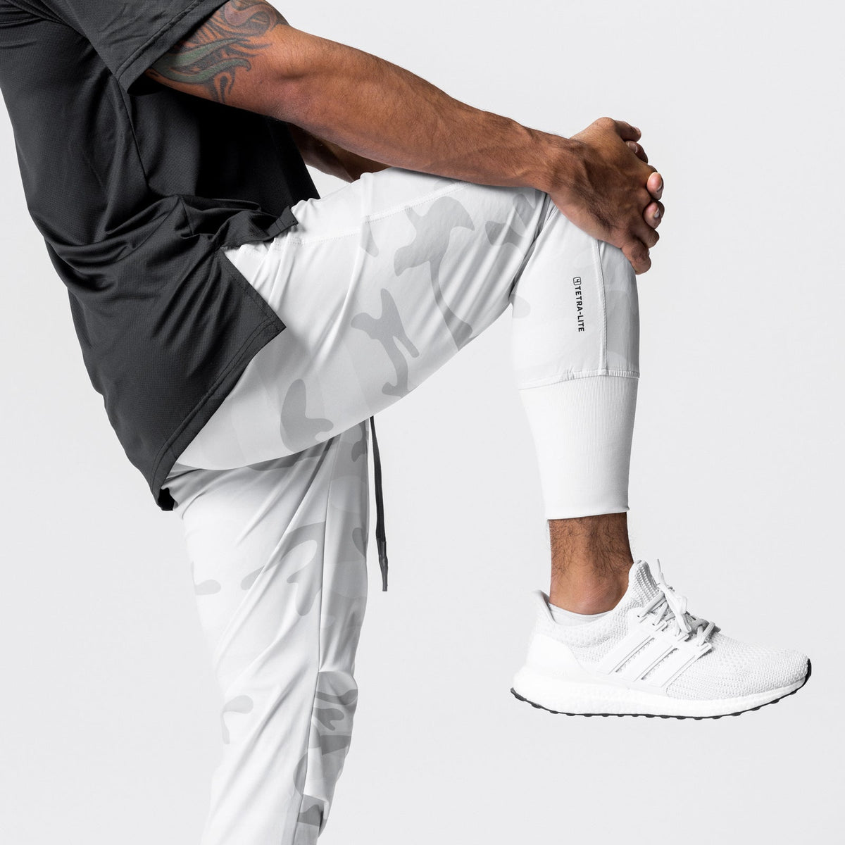 0477. Tetra-Lite® High Rib Jogger - White Camo | ASRV