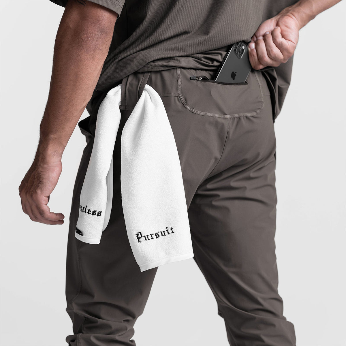 0477. Tetra-Lite® High Rib Jogger - Deep Taupe | ASRV