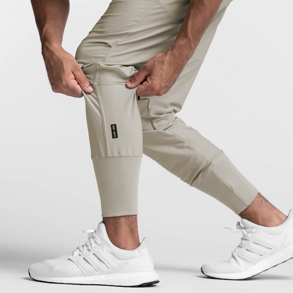 0477. Tetra-Lite® High Rib Jogger - Sand Smoke | ASRV