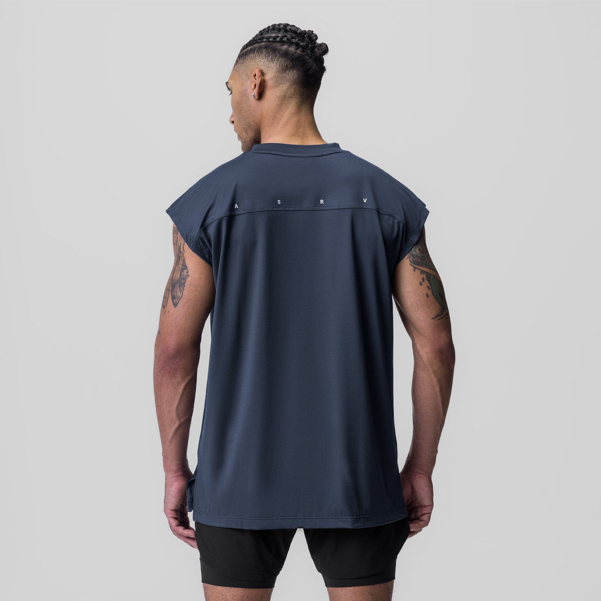 0829. Silver-Lite™ 2.0 Oversized Cutoff - Navy "OTWR" | ASRV
