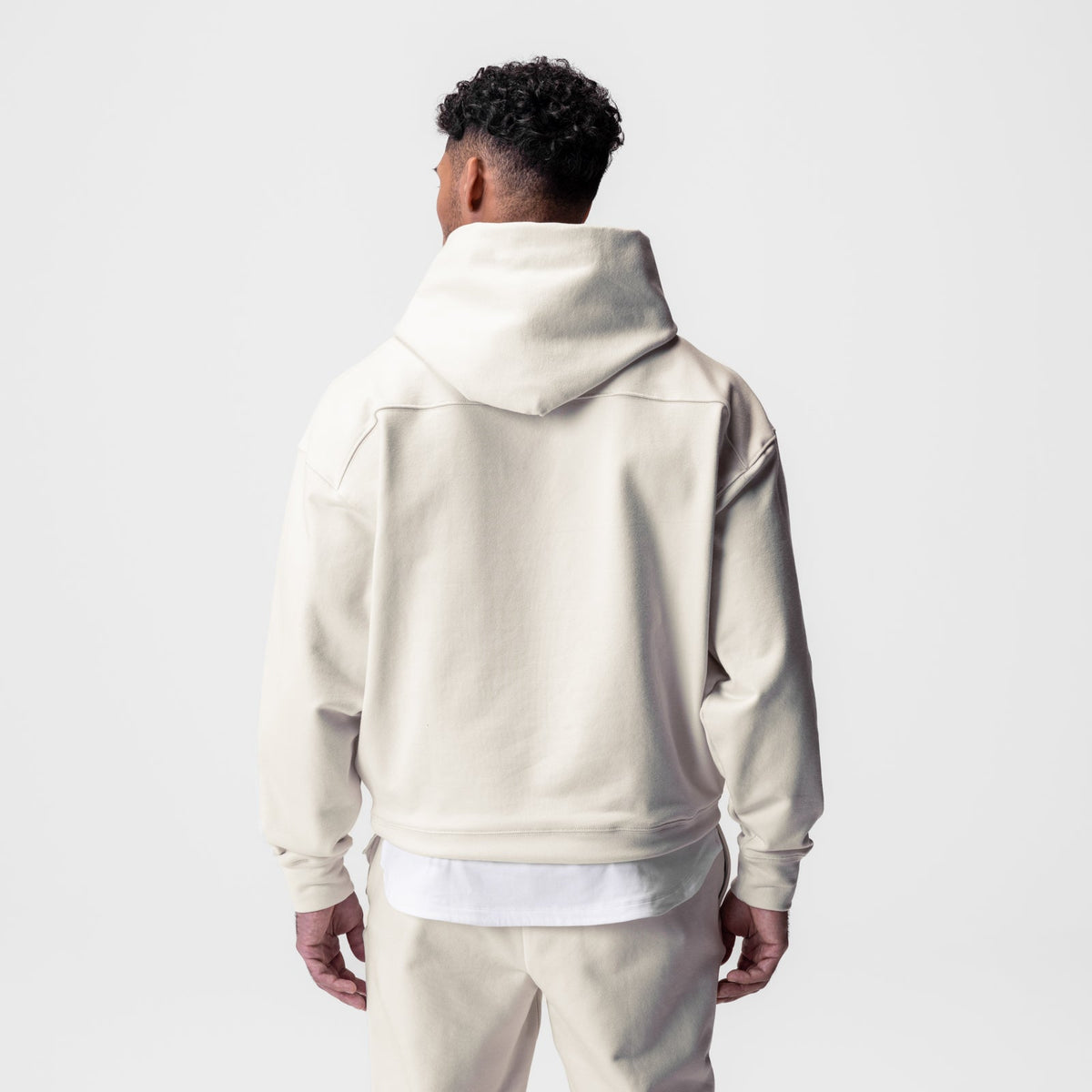 0648. Tech-Terry™ Hoodie - Ivory Cream | ASRV