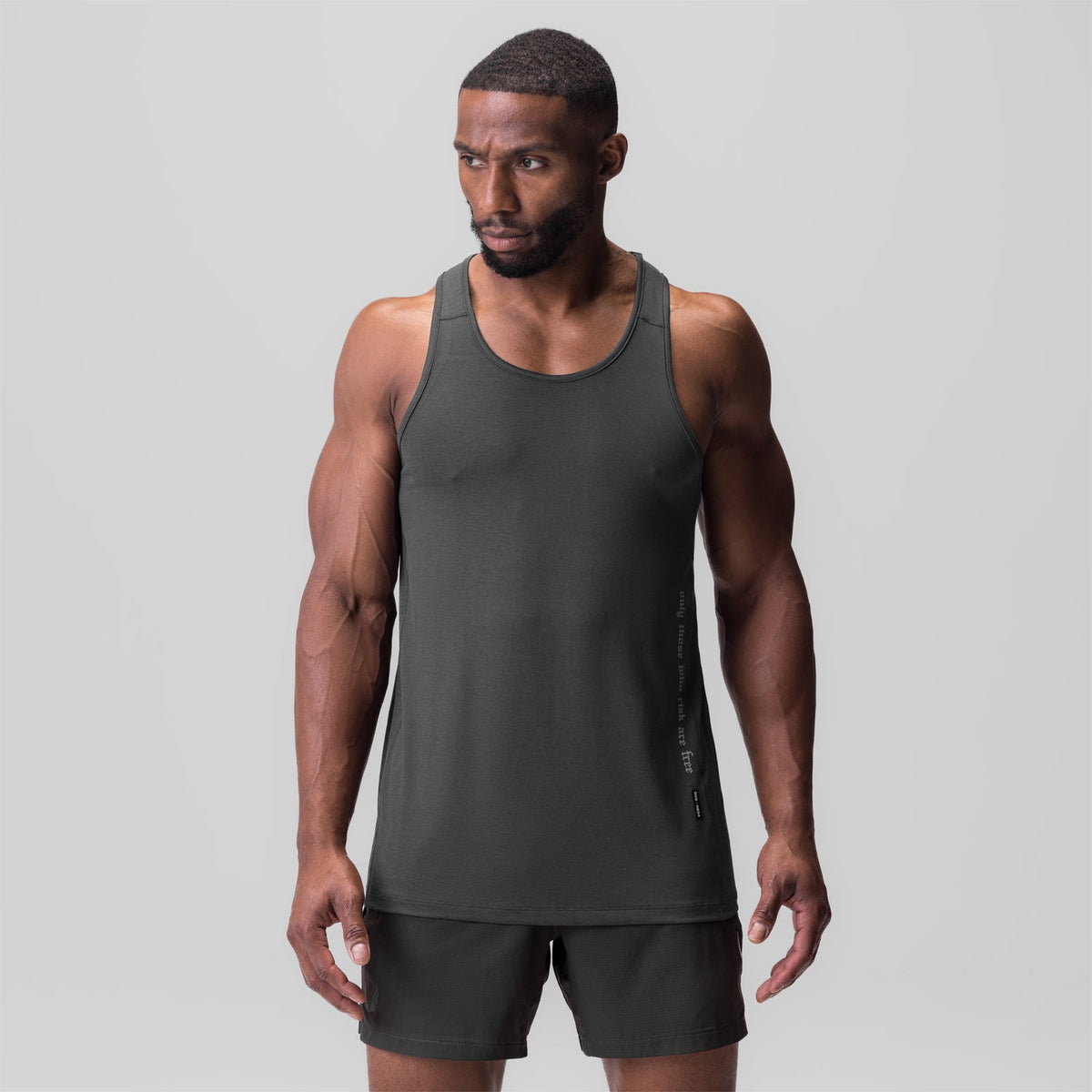 0834. 3D-Lite® 2.0 Training Singlet - Space Grey "OTWR" | ASRV