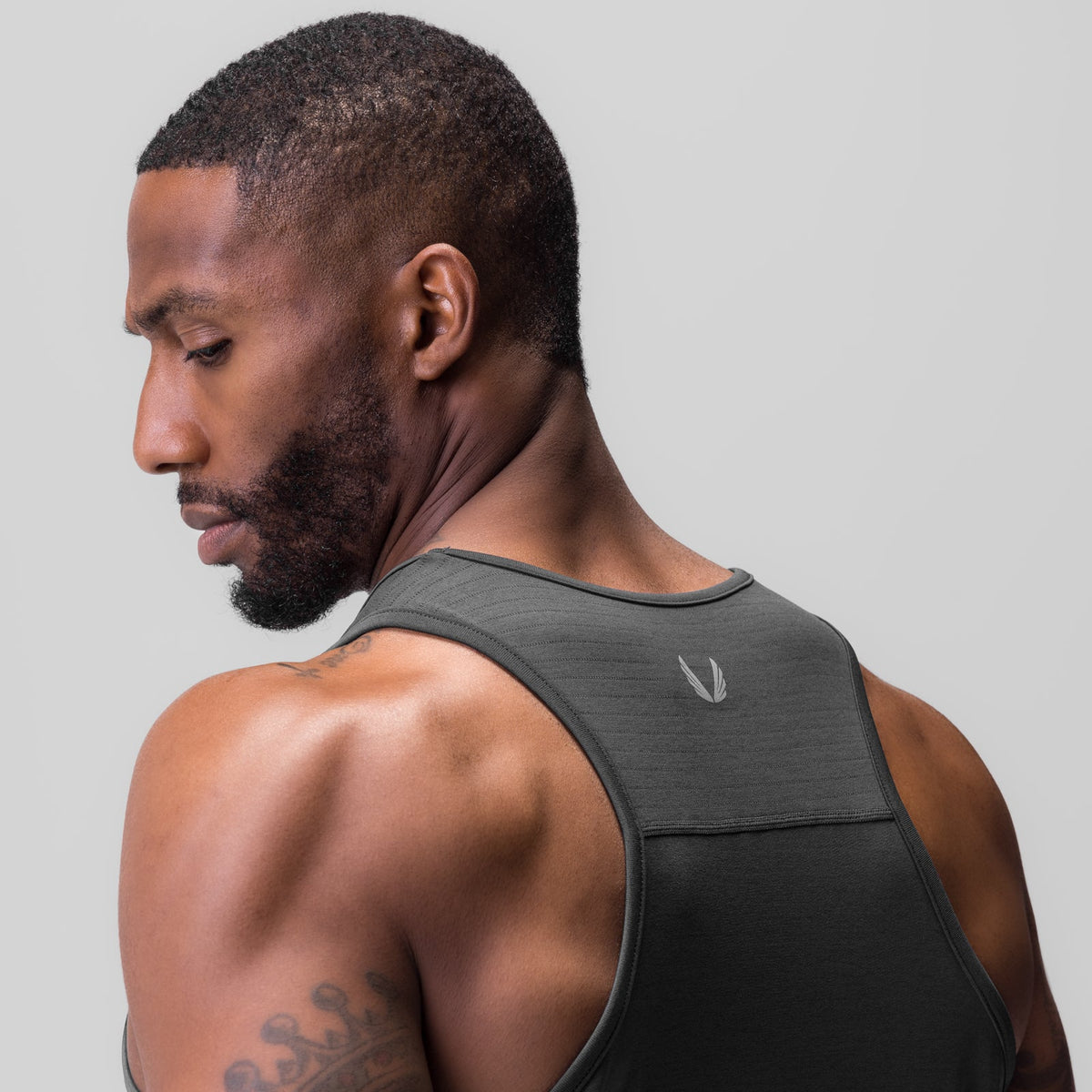 0834. 3D-Lite® 2.0 Training Singlet - Space Grey "OTWR" | ASRV