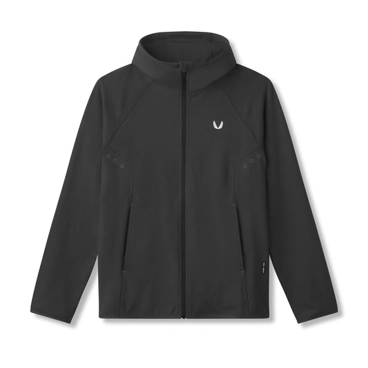 0943. Performance Fleece Zip Hoodie - Space Grey | ASRV