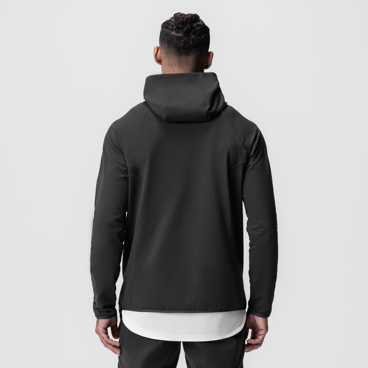 0943. Performance Fleece Zip Hoodie - Space Grey | ASRV