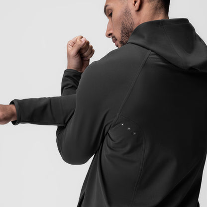 0943. Performance Fleece Zip Hoodie - Space Grey | ASRV