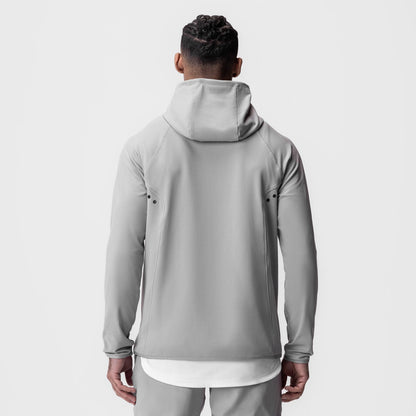 0943. Performance Fleece Zip Hoodie - Slate Grey | ASRV